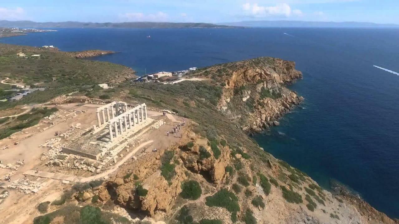 Sandra'S Sea View At Sounio Sounion Bagian luar foto